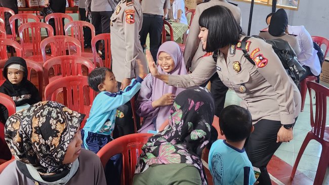 Sespimma-72 Gelar Bakti Kemanusiaan Presisi