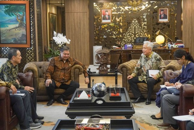 Bertemu Duta Besar Korsel, Menko Airlangga Bahas Penguatan Kerja Sama Ekonomi hingga Investasi