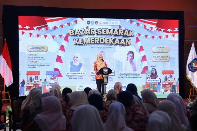 HUT Ke-79 RI, DWP Kemendagri Gelar Bazar Semarak Kemerdekaan