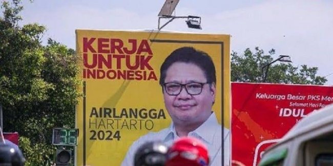 Kritik GMPG Terkait Billboard Airlangga, Habiskan 243 Miliar Hasilnya: Elektabilitas Rontok, Citra Partai Buruk