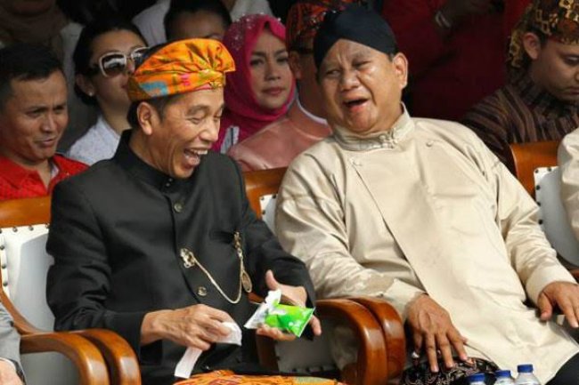 Ganjar Beri Nilai 5 Penegakan Hukum dan HAM era Jokowi, Prabowo pun Tertawa: Ha ha ha...