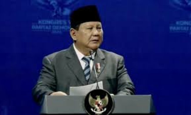 Klaim Indonesia Tidak Gelap dan Bakal Makmur, Prabowo: yang Melihat Siapa?