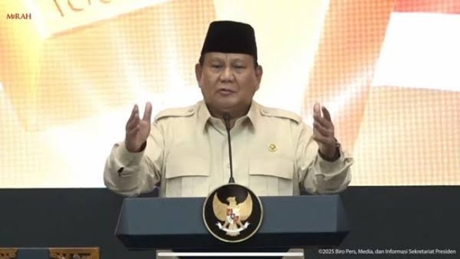 Presiden Prabowo Pastikan THR Cair 100 Persen Tanpa Potongan Pada 17 Maret