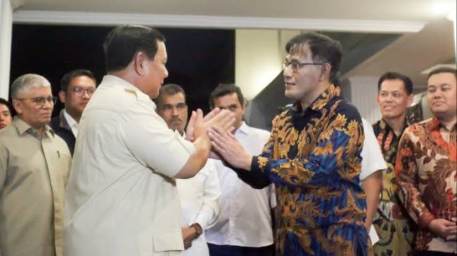 Prabowo Subianto dan Budiman Sudjatmiko: Dulu Berhadapan, Kini Saling Lontarkan Pujian