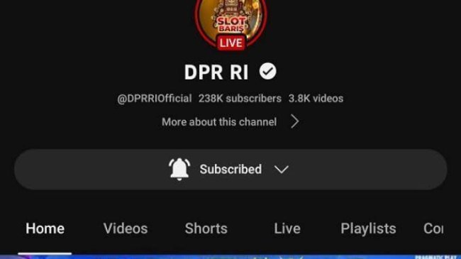 Peretasan Akun YouTube DPR RI Terkait Keamanan Siber