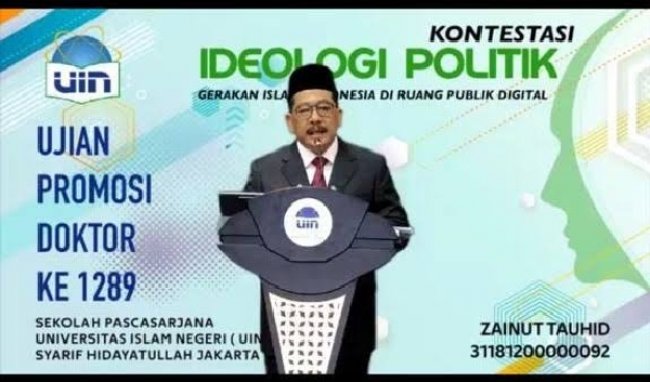 Promosi Doktor, Wamenag: Ruang Publik Digital Berakibat Pada Demokratisasi dan Fragmentasi, sekaligus Pertajam Kontestasi