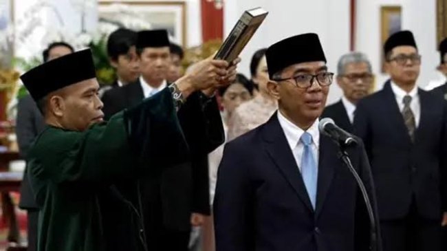 Satryo Soemantri Menteri KMP Pertama yang Kena Reshuffle, Digantikan Brian Yuliarto 