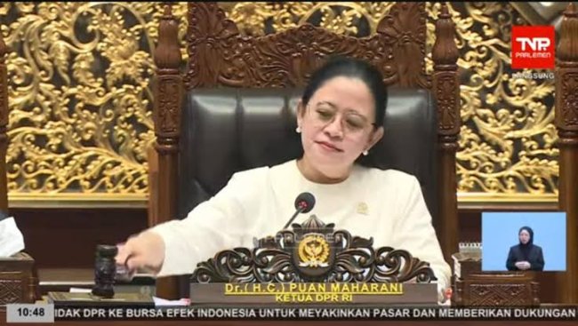 Breaking News, DPR Sahkan RUU TNI Menjadi Undang undang!