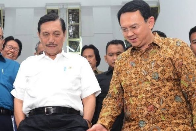 Kata Luhut untuk Ahok yang Sebut Presiden Jokowi Tidak Bisa Kerja