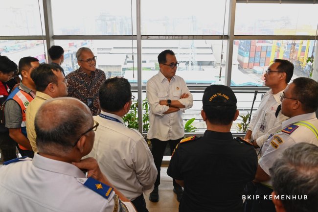 Dorong Peningkatan Ekspor, Proses Bisnis Layanan Kepelabuhanan Terus Disempurnakan