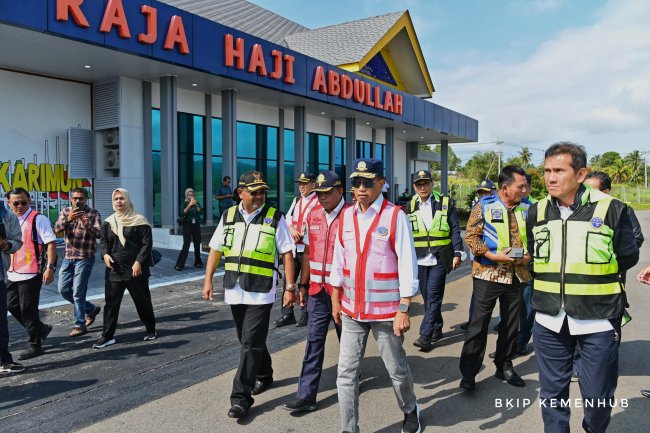Dorong Pariwisata Tanjung Balai Karimun, Kemenhub Upayakan Bandara Raja Haji Abdullah Dapat Didarati Pesawat Besar