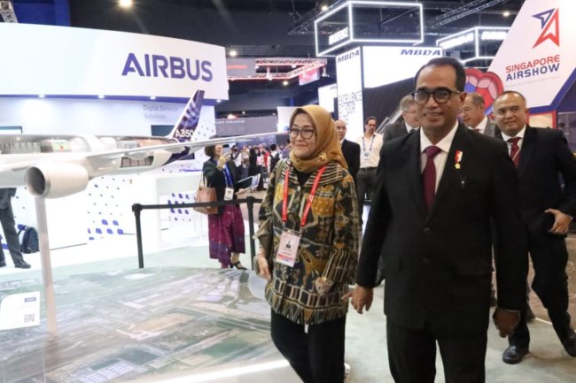 Kemenhub Buka Peluang Airbus Kembangkan Industri Penerbangan di Indonesia