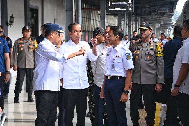Presiden Jokowi Nilai Arus Mudik Lebaran Tahun Ini Berjalan Baik