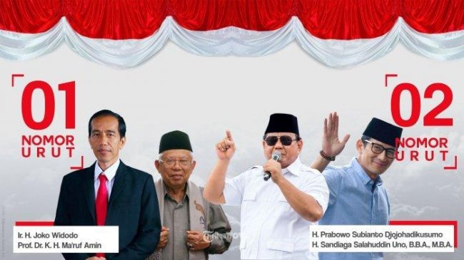Survei Charta Politika: Jokowi Unggul 18,2 Persen 