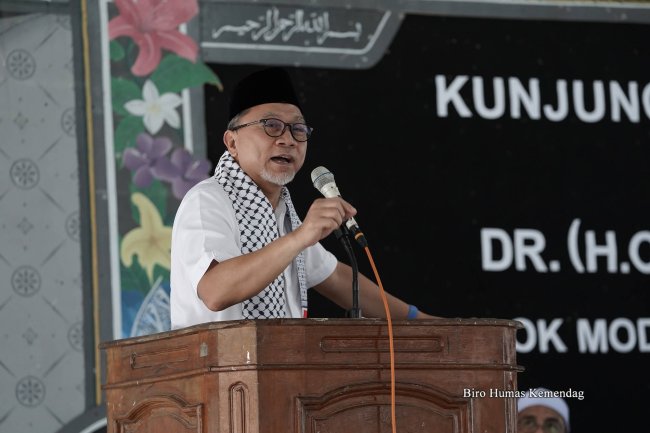 Sapa Santri Pondok Modern Arrisalah Ponorogo, Zulkifli Hasan: Persiapkan Diri, Persaingan Semakin Ketat