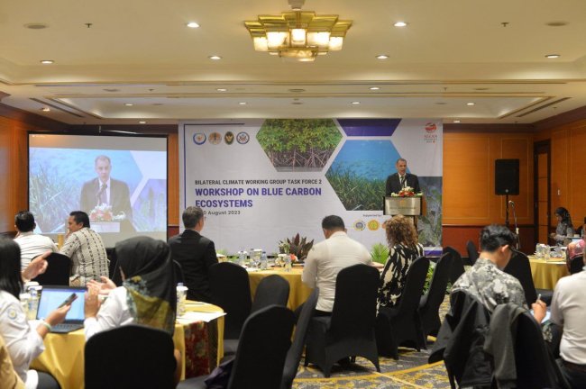 Lewat Pengelolaan Karbon Biru, Indonesia-Amerika Perkuat Komitmen Mitigasi Pemanasan Global