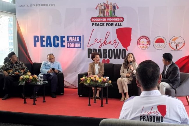 Ciptakan Kerukunan Umat Beragama, Laskar Prabowo 08 Gelar Peace Walk Forum