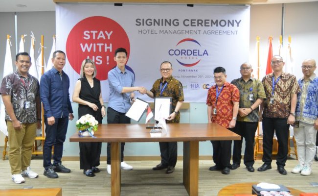 Omega Hotel Management Tandatangani Kerjasama Pembukaan Cordela Hotel Pontianak