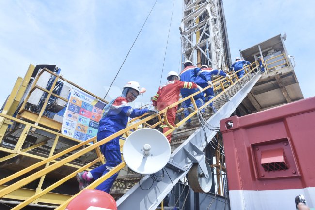 Pertamina Tajak Perdana Sumur Minyak Non Konvensional Blok Rokan