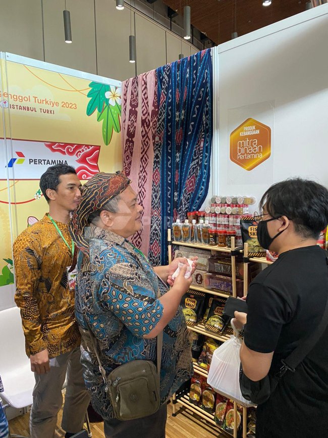 Wujudkan UMKM Naik Kelas, Pertamina Boyong 71 UMKM ke Pasar Senggol Turkiye 2023
