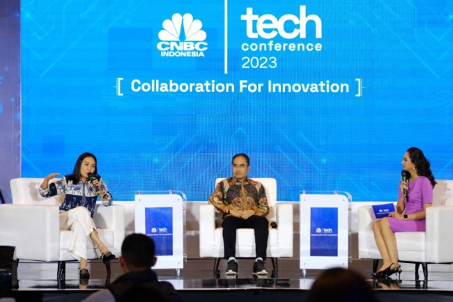 Peruri Beberkan Pengalaman Transformasi Digital di CNBC Tech Conference 2023