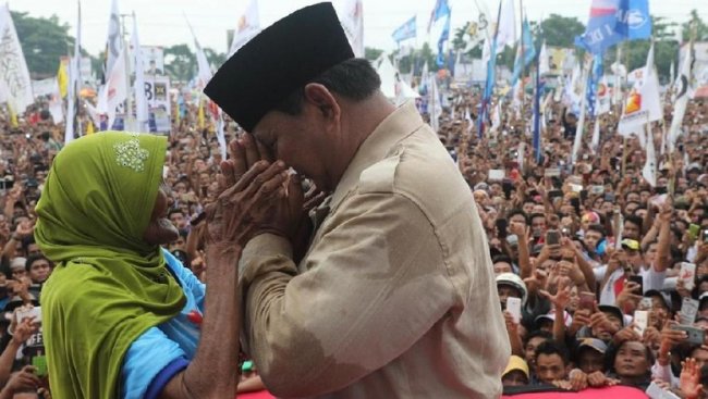 Kalau Jadi Presiden, Prabowo Janjikan Emak-emak Bisa Ngirit Uang Belanja Rp2,2 Juta/Bulan