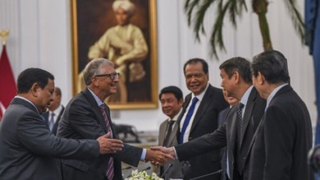 Presiden Prabowo Ajak Pengusaha Nasional Ngobrol dengan Bill Gates di Istana, Siapa Saja?