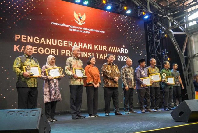 KUR Award Kategori Provinsi, Realisasi Capai 126,63 Triliun, Jabar dan Jateng Jadi yang Tebaik