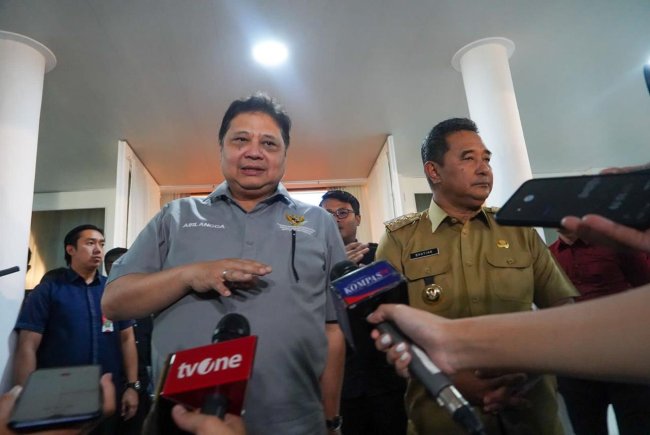 Menko Airlangga Dorong Kontribusi Perekonomian Daerah dalam Mendukung Laju Tinggi Pertumbuhan Ekonomi Nasional