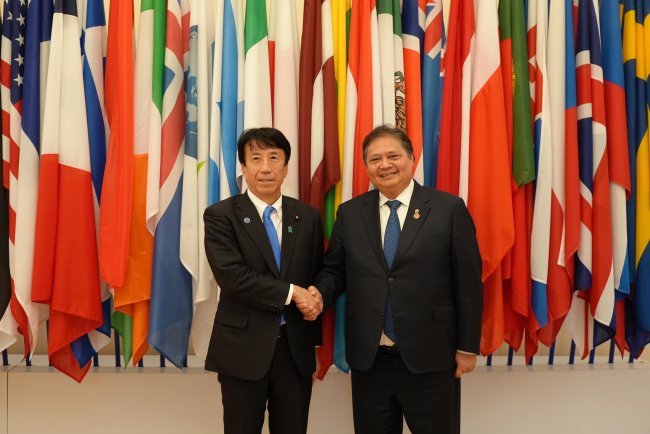 Menko Airlangga Apresiasi Dukungan Keketuaan Jepang dalam Proses Aksesi OECD Indonesia