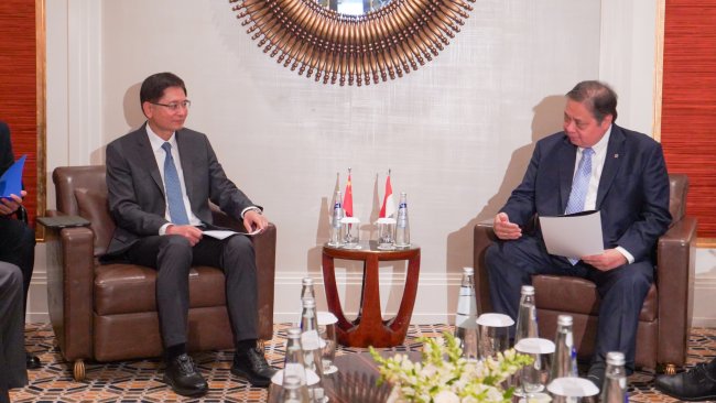 Terima Kunjungan Gubernur Guangxi, Menko Airlangga Bahas Penguatan Kerja Sama Ekonomi