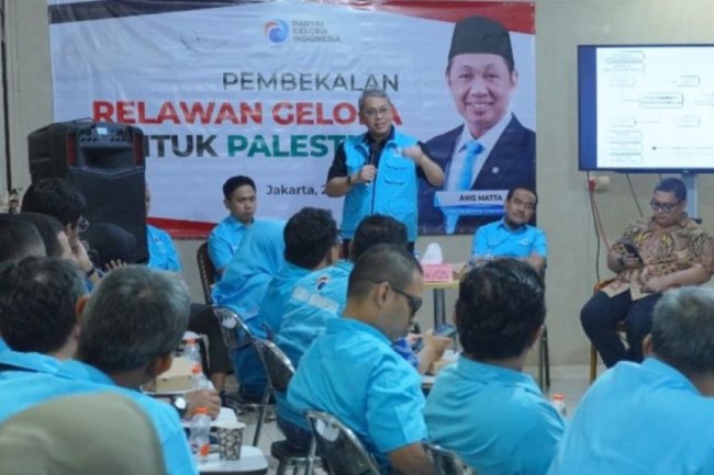 Galang Rp 6M, Partai Gelora Siapkan Relawan Trauma Healing Bagi Korban Konflik di Gaza 