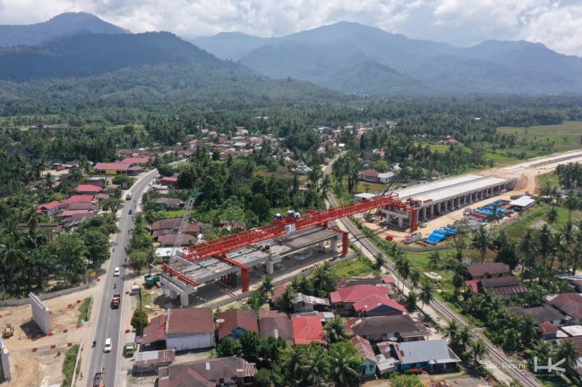 Perkuat Konektivitas Sumatra, Hutama Karya Targetkan Jalan Tol Trans Sumatera Tahap I Rampung