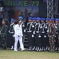 Pj Gubernur Banten Al Muktabar Pimpin Upacara HUT TNI Ke 77 Di Alun-alun Rangkasbitung Lebak