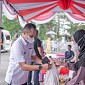 Safari Ramadhan BUMN 2023: Kementerian BUMN Bersama Telkom Bagikan 1000 Paket Sembako Murah di Batulicin