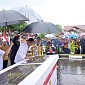 Presiden Jokowi Resmikan 15 Ruas Inpres Jalan Daerah Sepanjang 147 km di Sulawesi Tengah