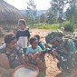 Komsos Satgas Yonif 323 Buaya Putih, Ciptakan kedamaian Papua