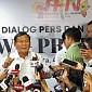 Capres Prabowo Bicara Kebebasan Pers dan Ekonomi Pancasila