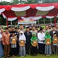 Baksos Polri Presisi Bagikan 5000 Paket Sembako dan 300 Santunan Anak Yatim di Sukabumi