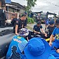 Sie Dokkes Polres Kerinci Cek Kesehatan Personel Polisi yang Siaga Bencana Banjir di Sungai Penuh