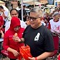 Hasto: “Telur ini Diproduksi oleh Rakyat Indonesia, Bukan Impor, Kalau Prabowo Gibran Susunya Impor”